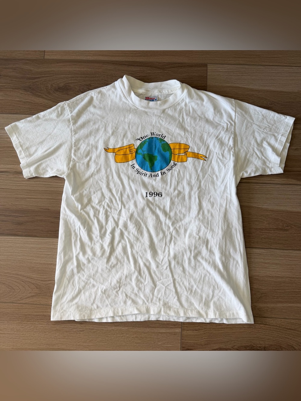 Vintage 1996 One World Music Festival T-Shirt